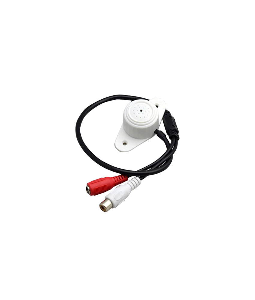 Microphone Externe Pour Caméra De Surveillance - Améliore L'audio De Tes Vidéosurveillance IP - Discret Et Facile à Installer