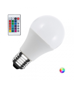 Lampe LED 9W RGB E27