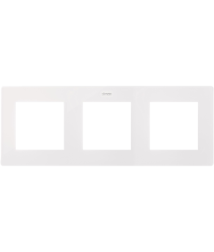 Cadre triple blanc Simon 24...