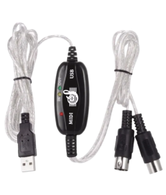 Câble MIDI vers USB Portable