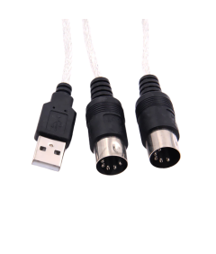 Câble MIDI vers USB Portable
