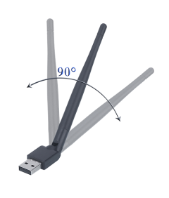 Clé  Wifi  150 Mbps , 2.4GHz,  RT5370, adaptateur USB