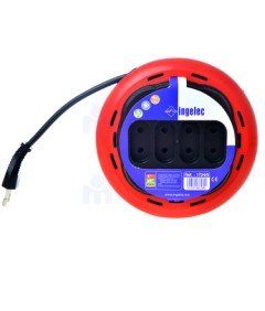 Enrouleur domestique 4x2P 5m