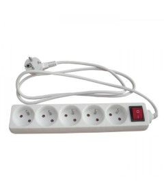 RALLONGE 5*2P+T 3m Blanc...