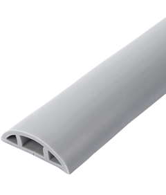 KOMIB – Goulotte électrique 30x30mm, Lot De 5 – Pour Câbles, Fibre, Rangement Mural – Gris, PVC Résistant