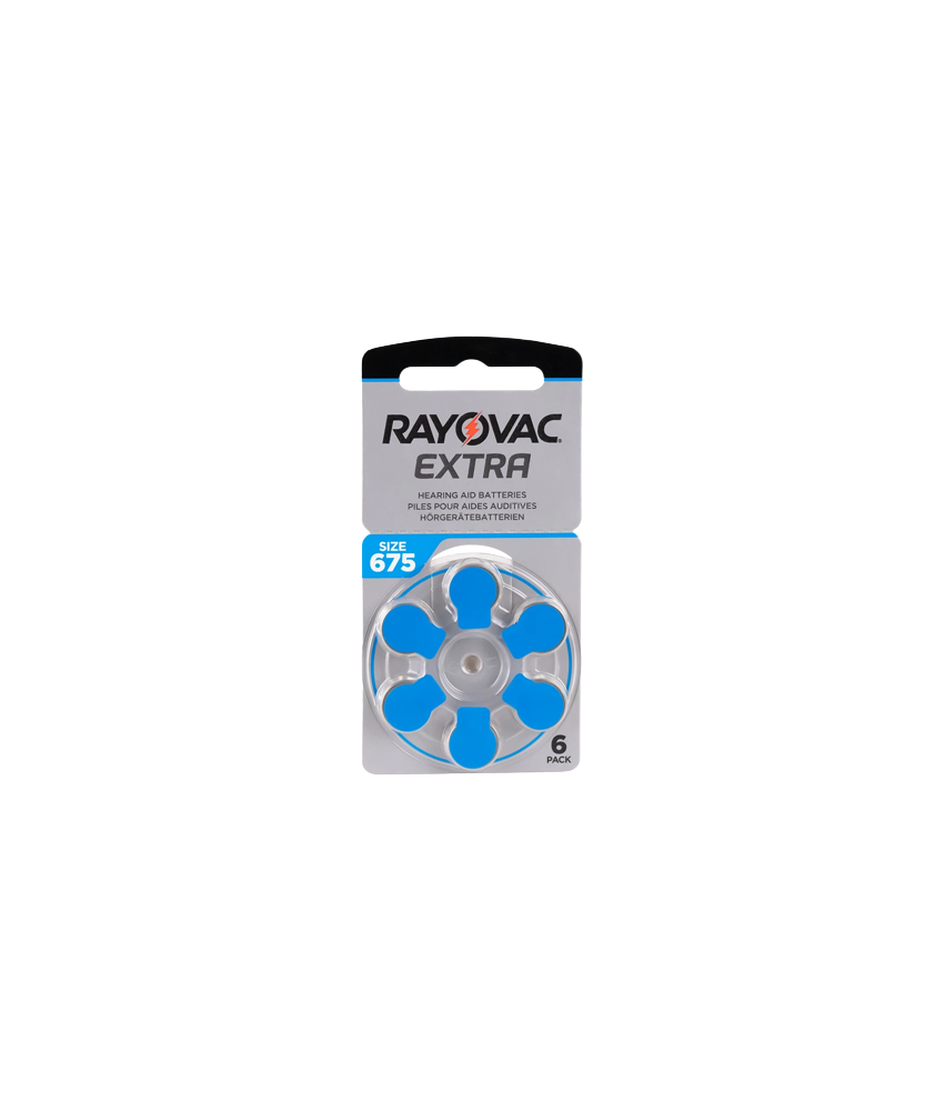 Batterie Auditif RAYOVAC EXTRA 675