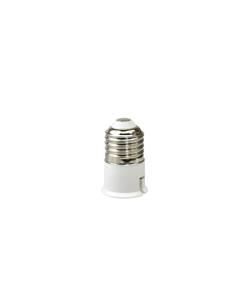Adaptateur Douille E27 Vers B22 - Neuf - Permet D'utiliser Ampoule B22 Sur Culot E27