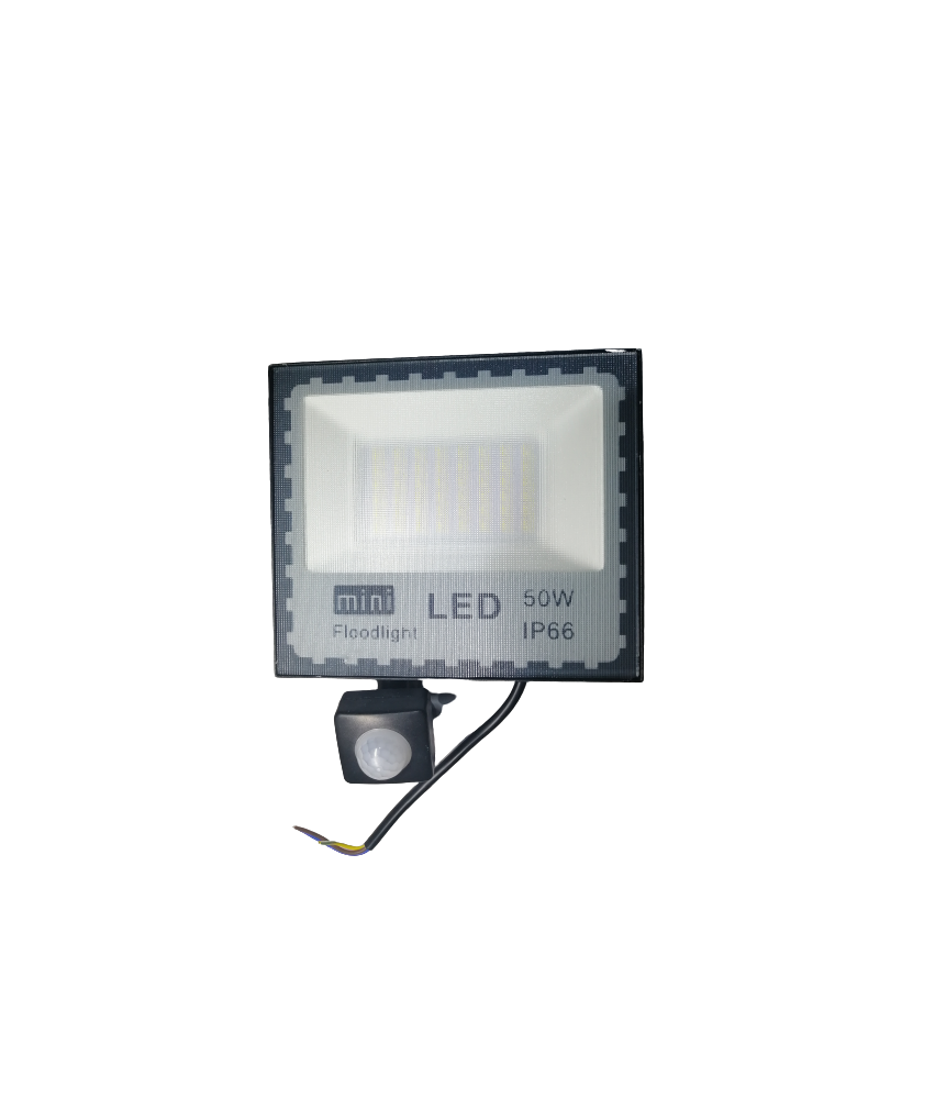 Projecteur LED 50W + détecteur mouvement Hi-Light