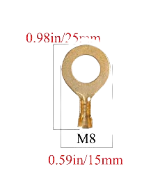 COSSE ELECTRIQUE ROND M8