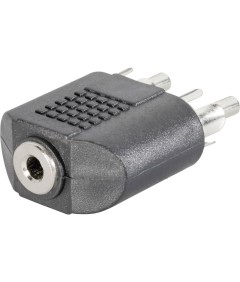 Adaptateur jack femelle / 2RCA male