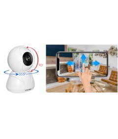LESHP Caméras de surveillance Système 1080P Jour / Nuit Vidéo Caméra IP