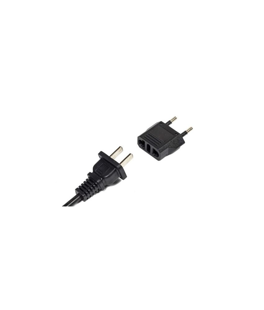 Adaptateur De Prise Voyage USA Vers Europe/France - Marque LuggageX - Neuf